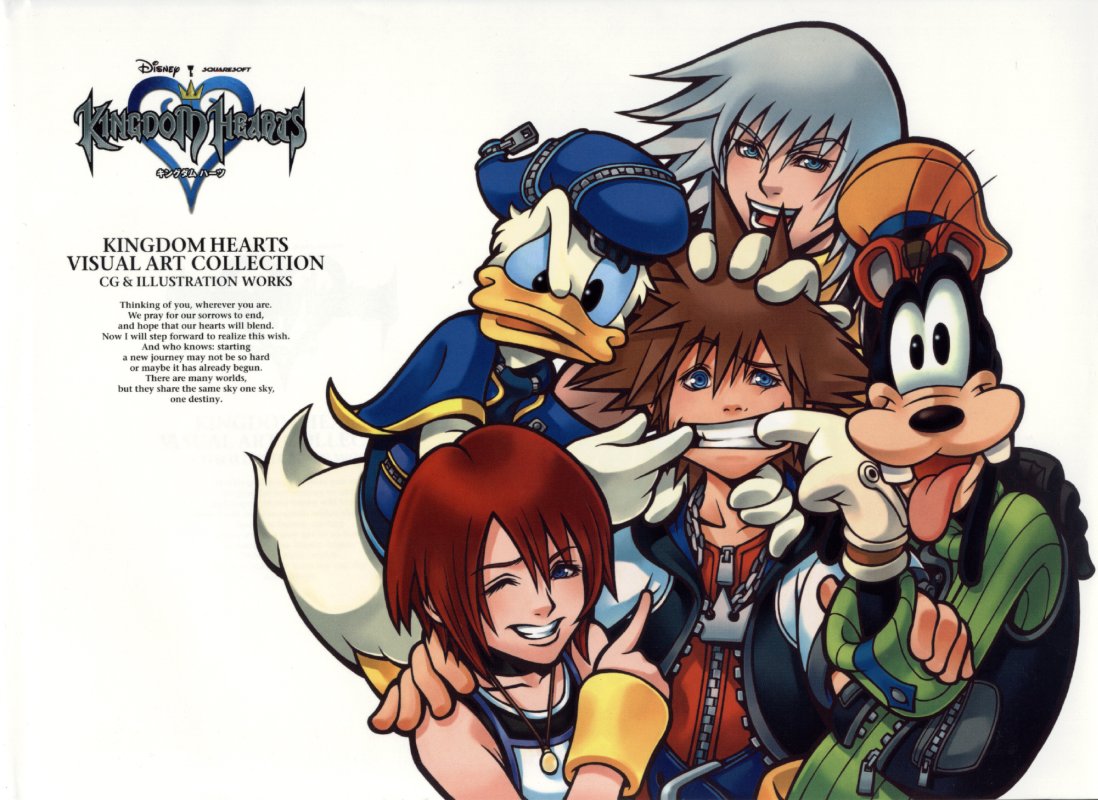 Otaku Gallery  / Art Books / Kingdom Hearts - Visual Art Collection / 001.jpg